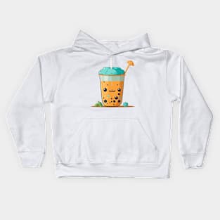 Cute Boba Kids Hoodie